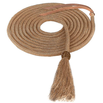 Weaver Nylon Mecate w/ Horsehair Tassel | Tan